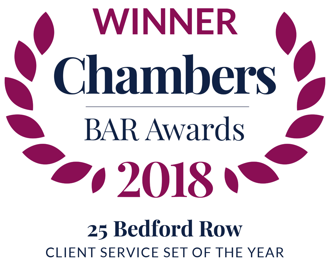 2018 Chambers BAR Awards Winner